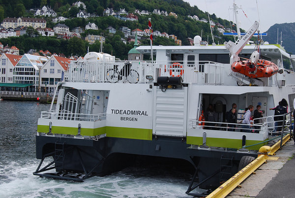 Ferry de Stavanger a Bergen