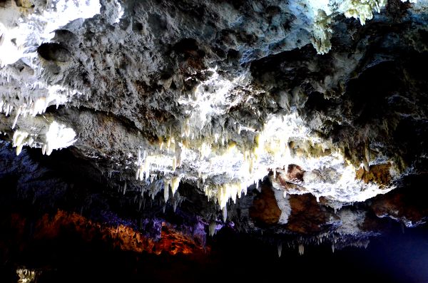 Formaciones de la Cueva del Soplao en Cantabria