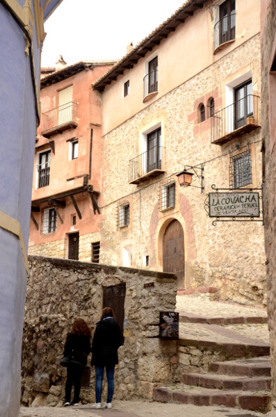 Fotos Albarracin, Teruel - escaleras