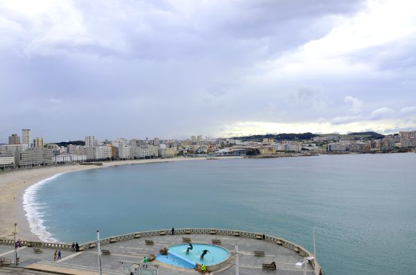 Fotos de A Coruña, paseo marítimo