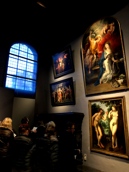 Fotos de Amberes en Flandes, Adan y Eva Casa Museo de Rubens