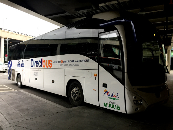 Fotos de Andorra, autobus Direct Bus