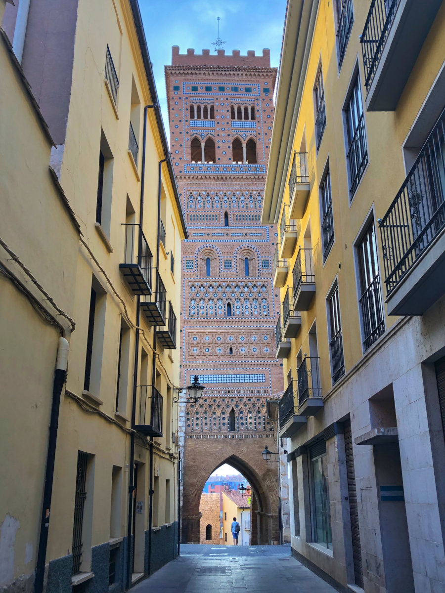 Fotos de Aragón, torre mudejar en Teruel