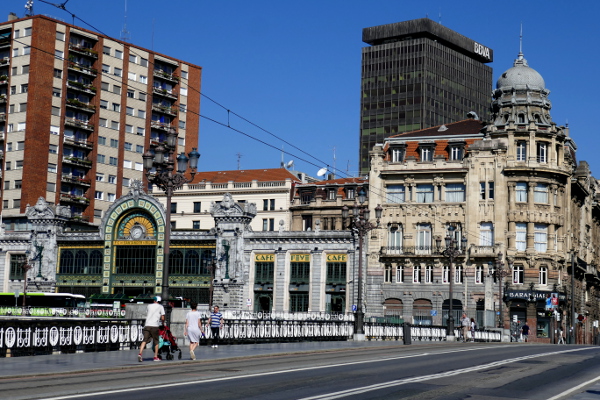 Fotos de Bilbao, antigua estacion de tren