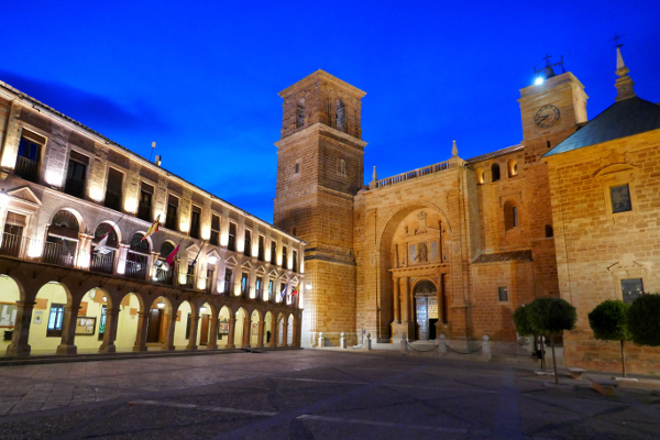 Fotos de Castilla La Mancha, Plaza Mayor de Villanueva de los Infantes