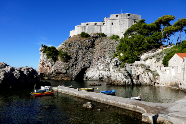Fotos de Dubrovnik en Croacia, Fuerte Lovrijenac