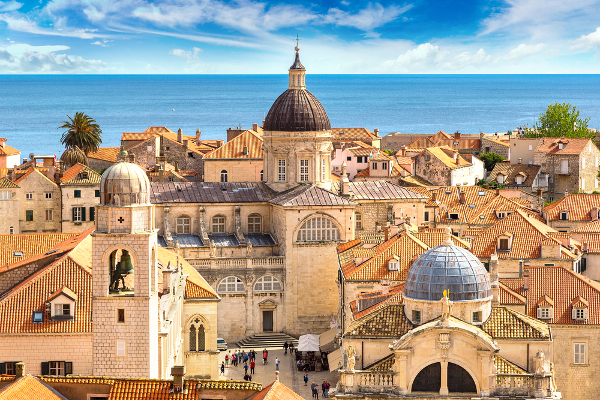 Fotos de Dubrovnik en Croacia, vista panoramica de la Ciudad Vieja