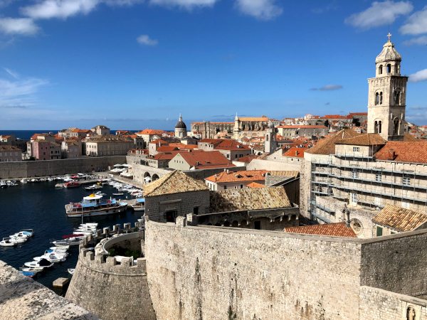 Fotos de Dubrovnik en Croacia, vistas desde la muralla