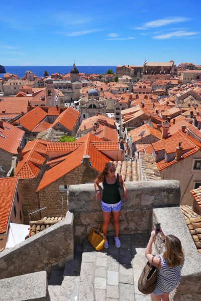 Fotos de Dubrovnik en Croacia, vistas desde las murallas