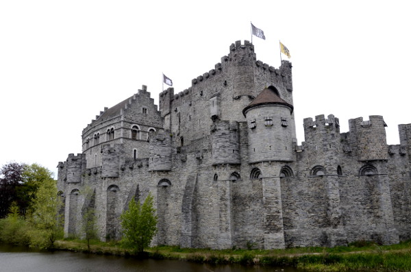Fotos de Gante en Flandes, castillo