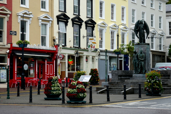 Fotos de Irlanda, plaza de Cobh