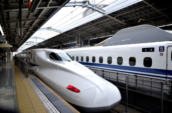 Fotos de Japón, shinkansen o trenes bala