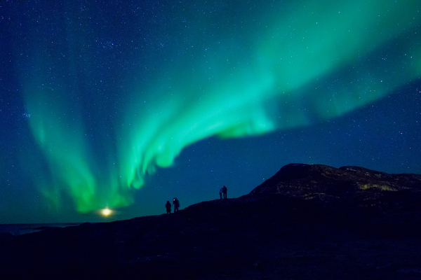 Fotos de Laponia Noruega, aurora boreal cerca de Tromso