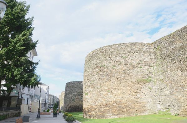 Fotos de Lugo, exterior de la Muralla Romana