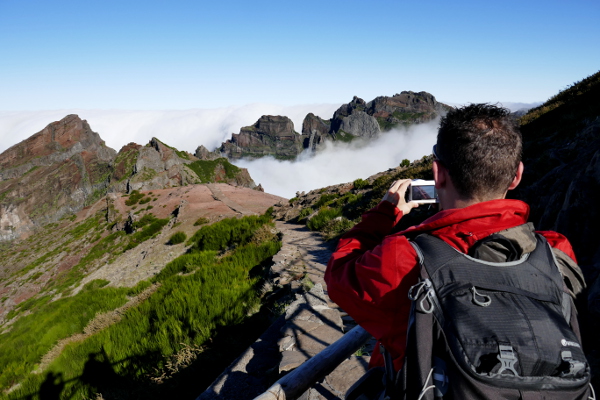 Fotos de Madeira, Isaac de Chavetas en el Pico do Arieiro