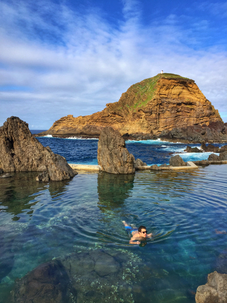 Fotos de Madeira, piscinas naturales de Porto Moniz
