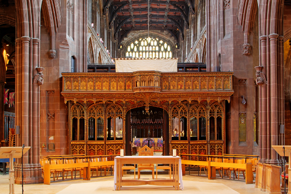 Fotos de Manchester, coro de la Catedral