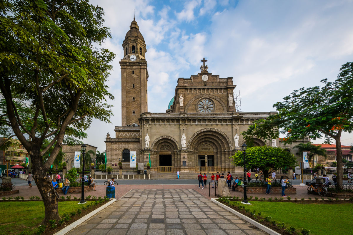Fotos de Manila en Filipinas, Catedral