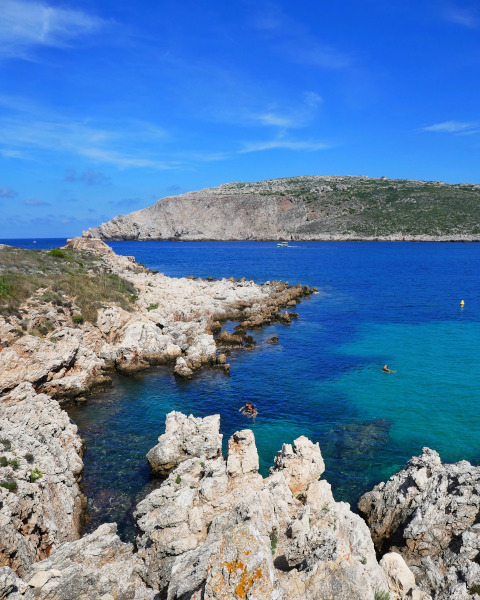 Fotos de Menorca, calas de Fornells
