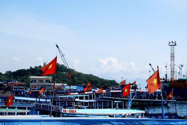 Fotos de Nha Trang en Vietnam, puerto
