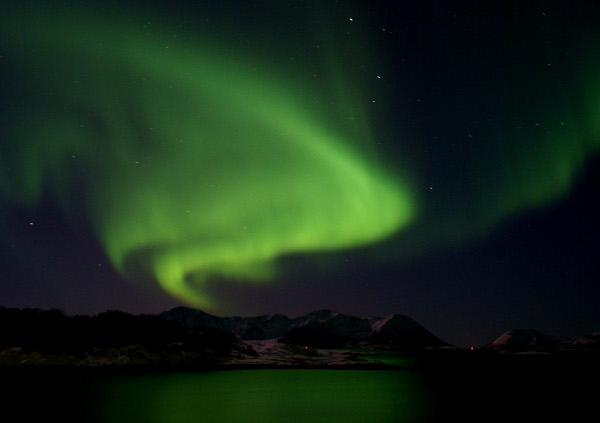 Fotos de Noruega Artica, aurora boreal