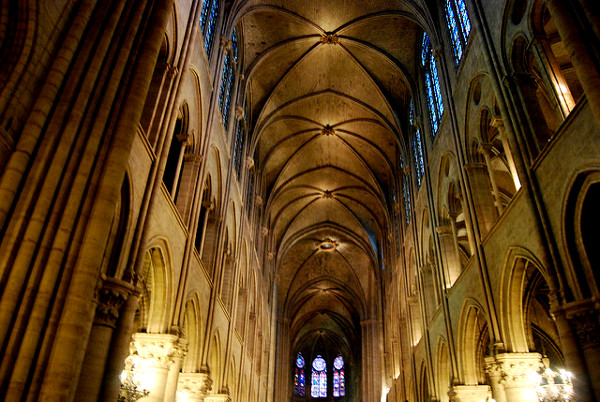 Fotos de Notre Dame de Paris, interior