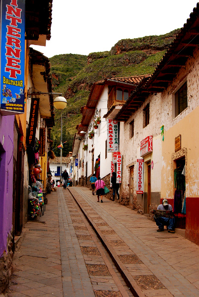 Fotos de Peru, callejuelas de Pisac