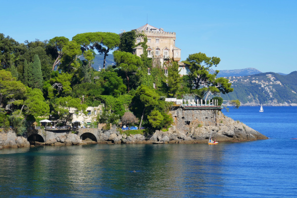 Fotos de Portofino en Italia, villas