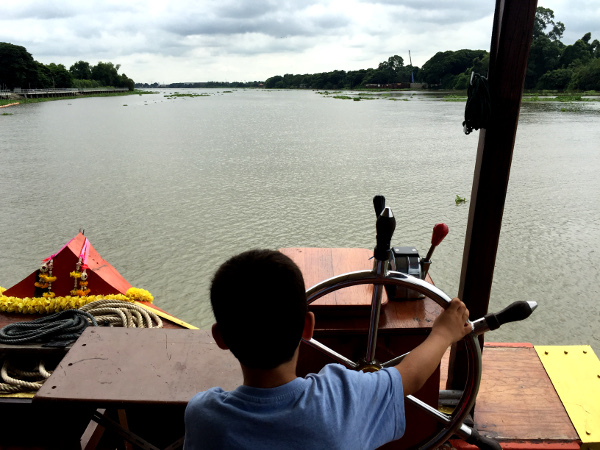 fotos de tailandia, teo navegando