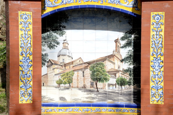 Fotos de Talavera de la Reina, Basilica de Nuestra Señora del Prado en azulejo