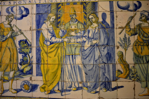 Fotos de Talavera de la Reina, azulejos Basilica de Nuestra Señora del Prado