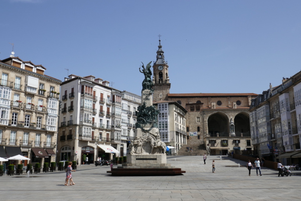 Fotos de Vitoria en Euskadi, plaza