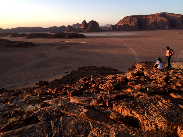 Fotos de Wadi Rum, Jordania - desierto al atardecer