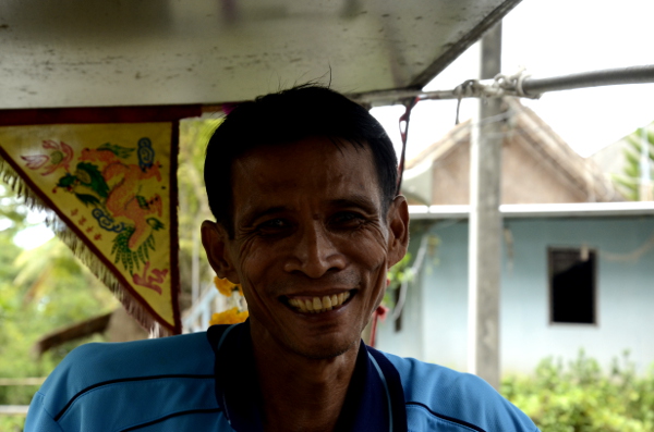Fotos de gente de Bangkok, barquero