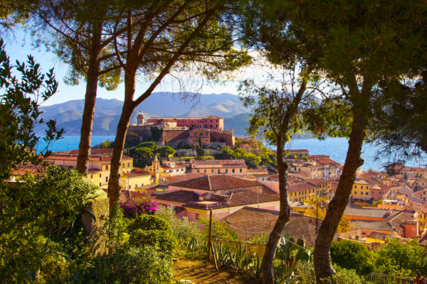 Fotos de la isla de Elba en Italia, Portoferraio