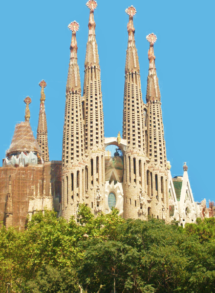 Fotos de los lugares más populares de España, Sagrada Familia de Barcelona