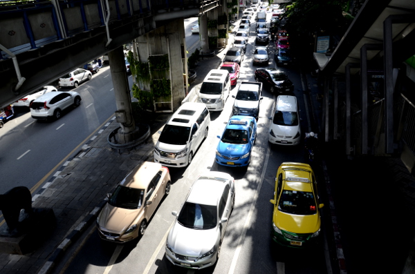 Fotos de transportes de Bangkok, taxis