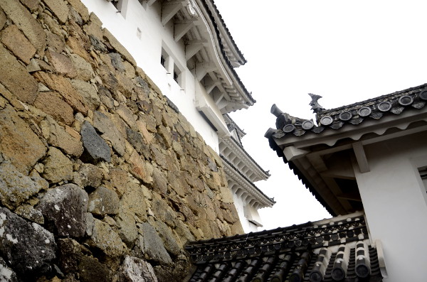 Fotos del Castillo de Himeji en Japón, torres