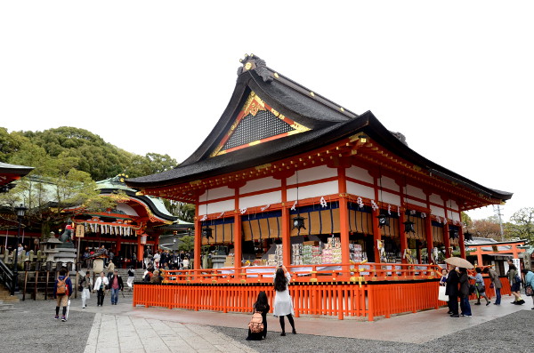 Fotos del Fushimi Inari de Kioto, pabellon
