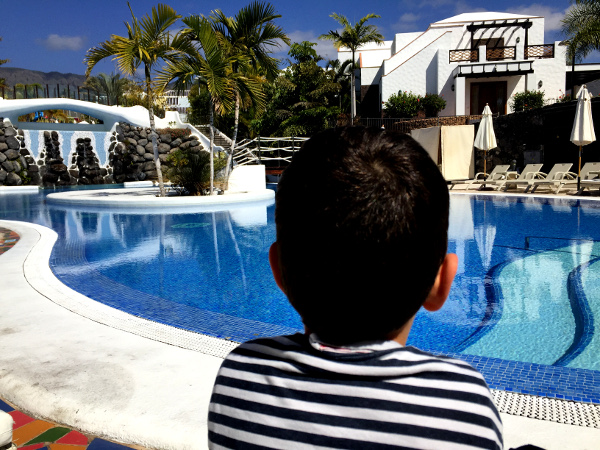 Fotos del Hotel Suite Villa María de Tenerife, Oriol mirando la piscina
