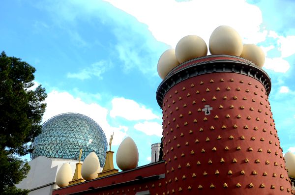 Fotos del Teatro-Museo Dalí de Figueres. Torre Galatea