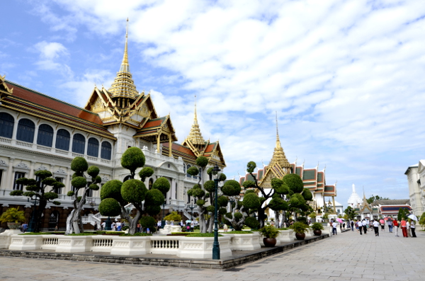 Fotos del Wat Phra Kaew y el Gran Palacio de Bangkok, palacio
