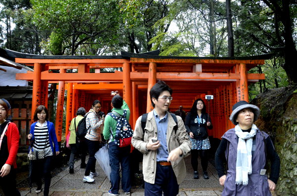 Fotos de Japon, Fushimi Inari a tope