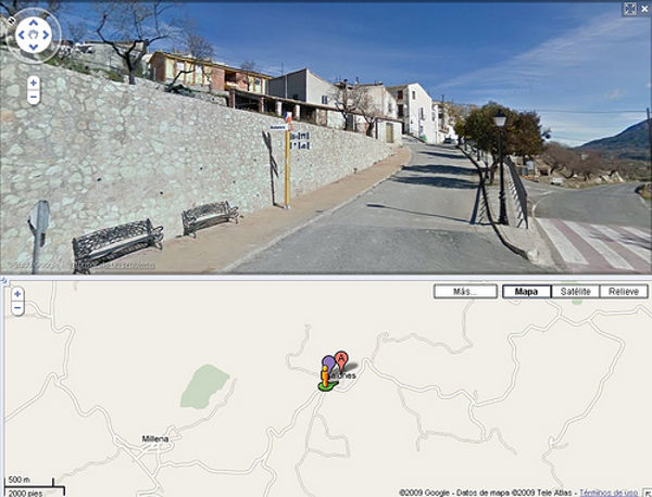Google Street View Balones