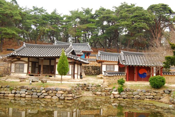 Hanok o casas tradicionales coreanas en Gyeongju