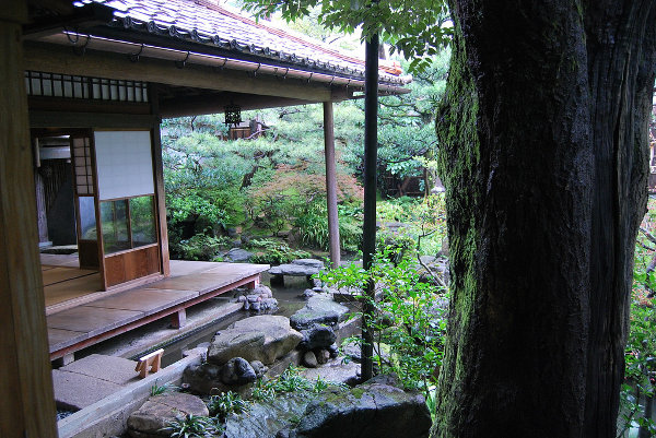 Jardines de la casa de samuráis Nomura