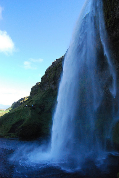 La cascada Seljalandsfoss de Islandia