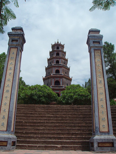 La pagoda de Thien Mu en Hué