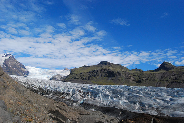 Lengua glaciar Svínafellsjökull