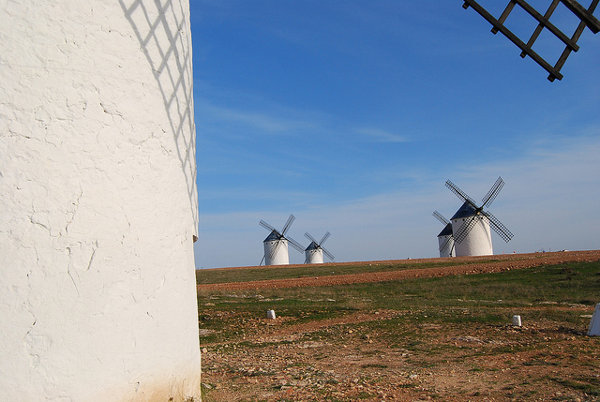 Los molinos de viento de Campo de Criptana